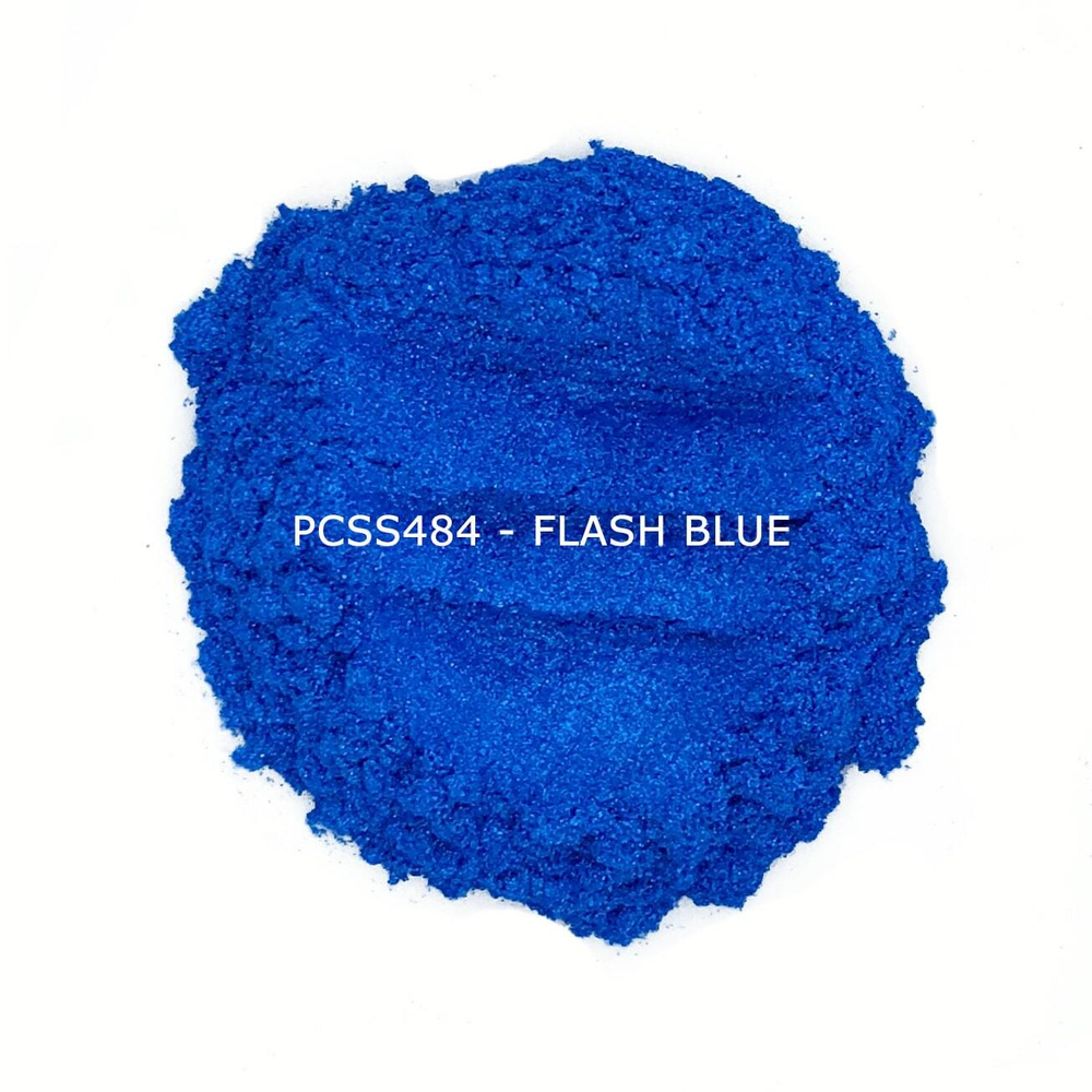 Перламутровый пигмент PCSS484 - Flash Blue, Фасовка По 25 г #1