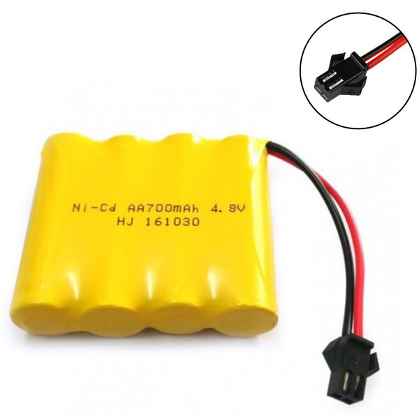 Аккумулятор NI-CD AA 4.8V 700MAH форма FLATPACK разъем SM #1