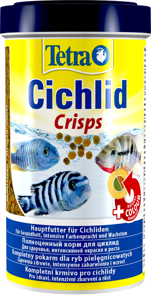 Tetra Cichlid Crisps корм для цихлид в чипсах, 500 мл #1