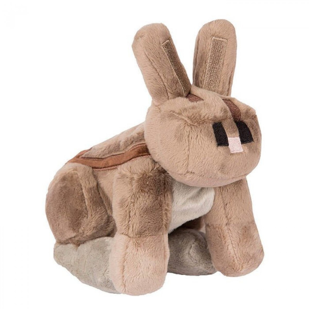 Мягкая игрушка Майнкрафт "Серый кролик" (Rabbit). 20см #1