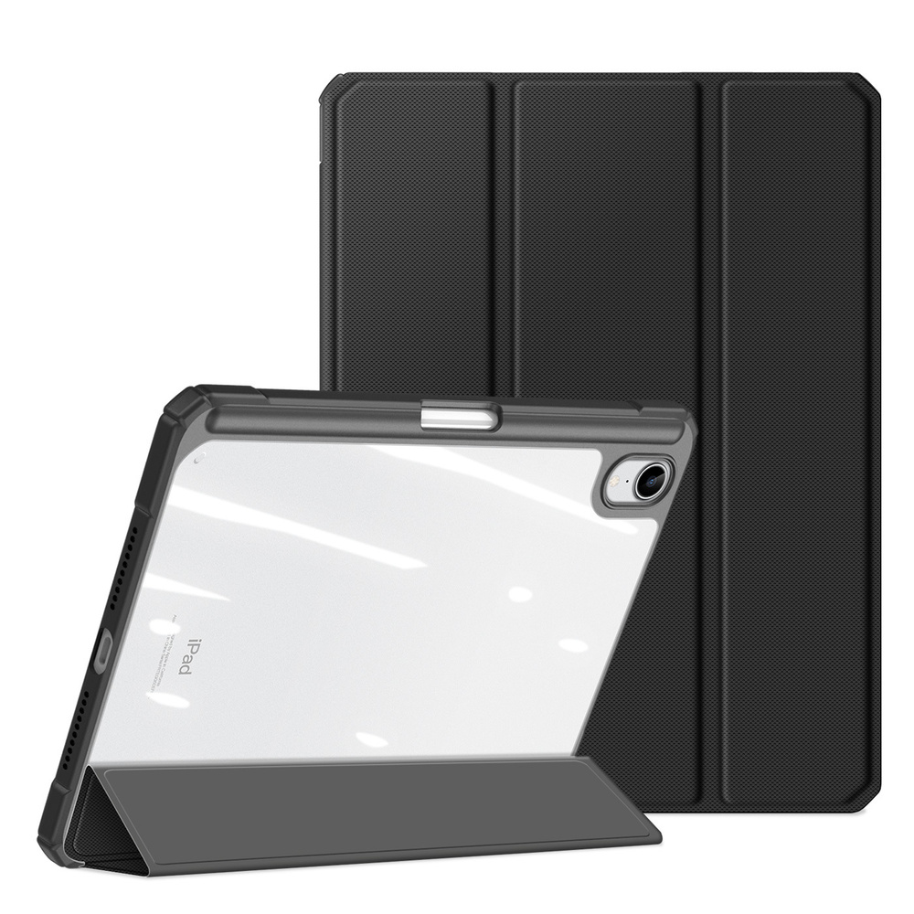 Чехол книжка для iPad Mini 6, Dux Ducis Toby series черный #1