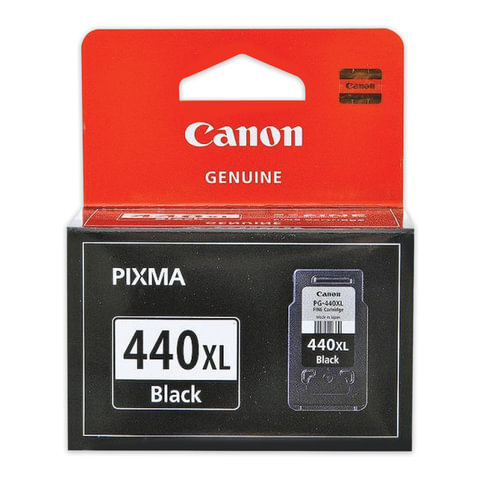 Картридж струйный CANON (PG-440XL) PIXMA MG2140/3140/3540/4240, черный, оригинал, ресурс 600 страниц, #1