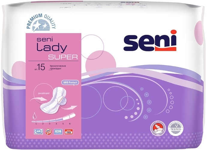 Прокладки урологические SENI LADY super 15 шт. #1