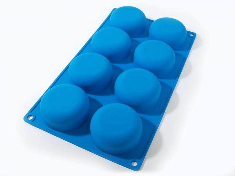 Силиконовая форма "Круглые камни" для мыла, свечей, шоколада, бетона, гипса Выдумщики  #1