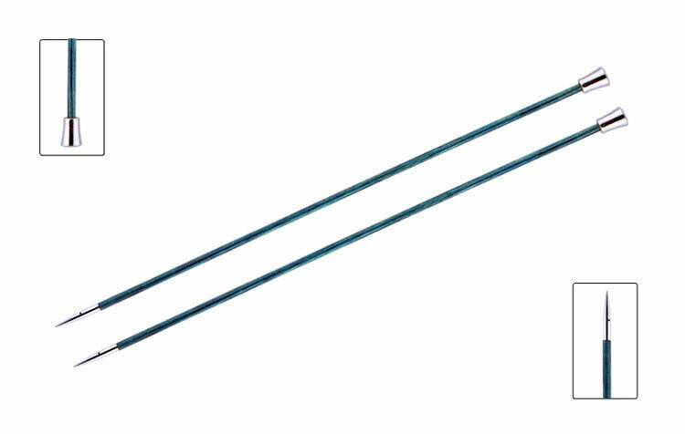 Спицы для вязания Knit Pro прямые, деревянные Royale 3,25мм, 35см, арт.29212  #1