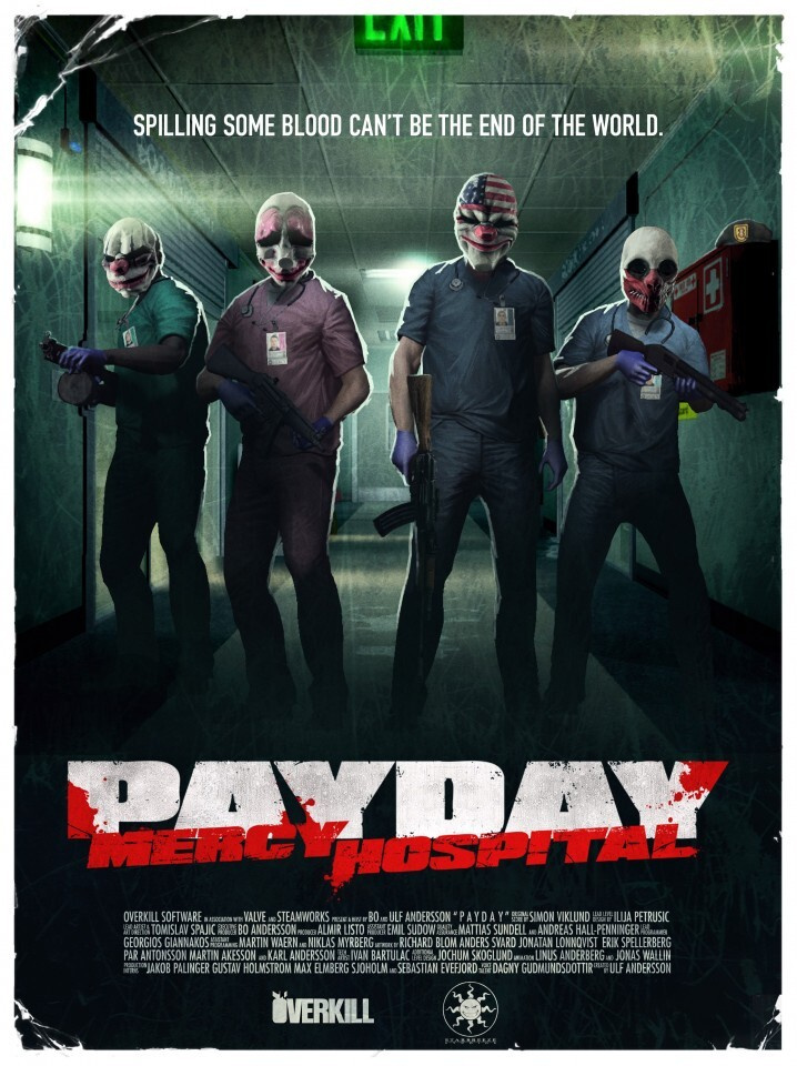 плакат, постер Пэйдэй/Payday на бумаге, размер 21х30см #1