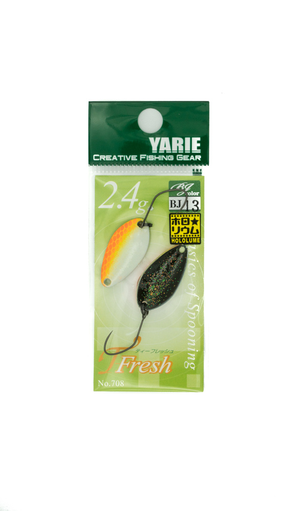 Блесна YARIE №708 T-FRESH 2.4гр цвет BJ13 #1