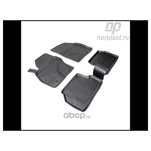 Коврики салона (полиуретан) Ford Focus II (2008-2011) Norplast NPLPO2216 #1