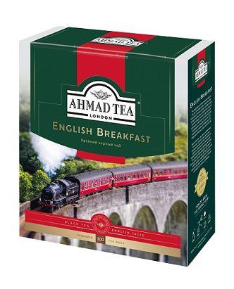 AHMAD TEA Чай черный English Breakfast, 100x2г, 3 упаковки #1
