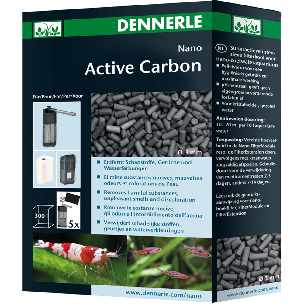 Dennerle Nano Active Carbon, 300 мл на 200л воды активированный уголь #1