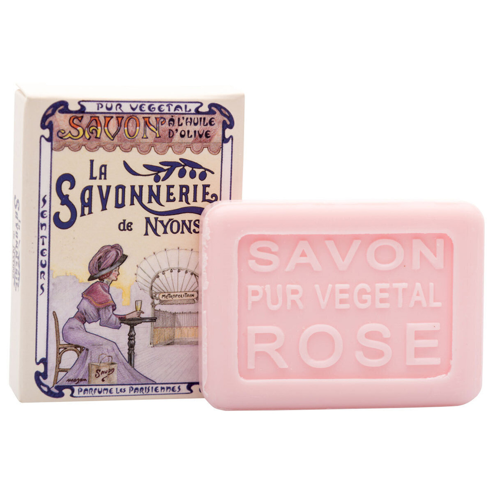La Savonnerie de Nyons Гостевое мыло с розой Метрополитен 25 гр. #1