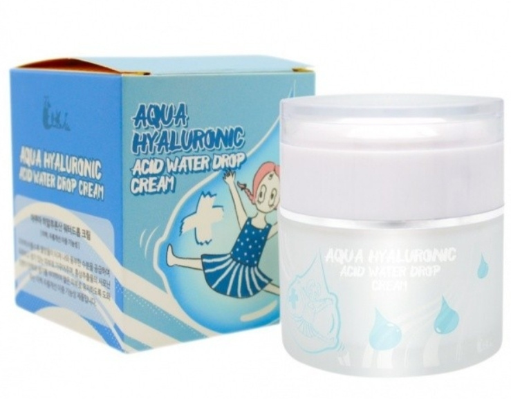 Elizavecca Aqua Hyaluronic Acid Water Drop Cream Крем для лица с гиалуроновой кислотой  #1