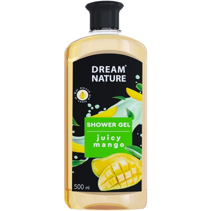 DREAM NATURE Гель для душа "Сочный манго", 500 мл, 2 штуки #1
