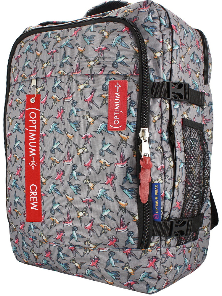 Рюкзак сумка дорожная для путешествий - ручная кладь 55 40 20 44 литра Optimum Air RL, колибри  #1