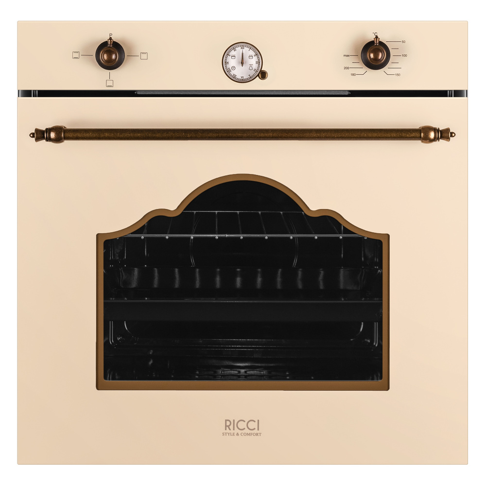 Ricci Электрический духовой шкаф REO-606-BG, 56 см #1