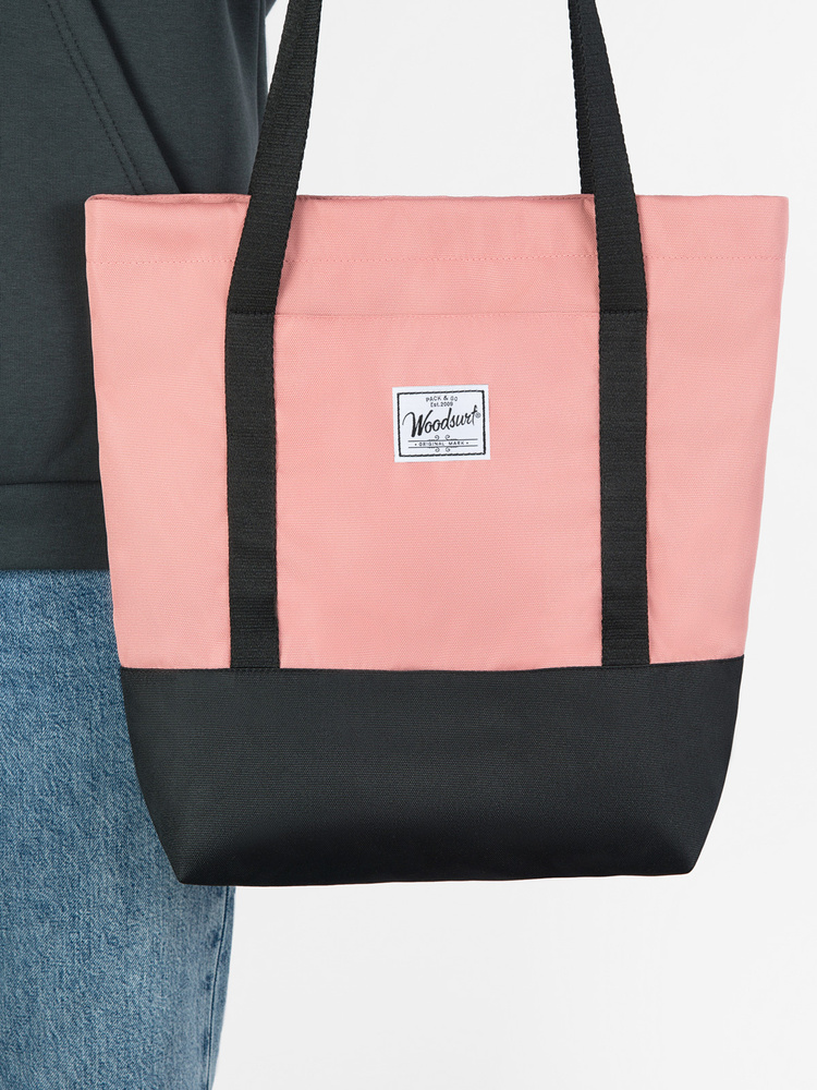 Сумка шоппер на плечо MONTANA хозяйственная сумка от WOODSURF женская мужская школьная спортивная пляжная #1