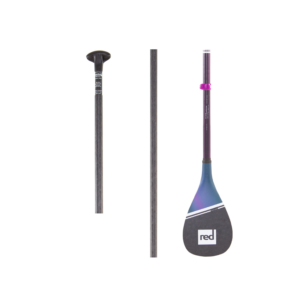 Весло для sup-доски Red Paddle Prime Purple 3-piece (100% карбон), разборное, карбоновое / Аксессуары #1