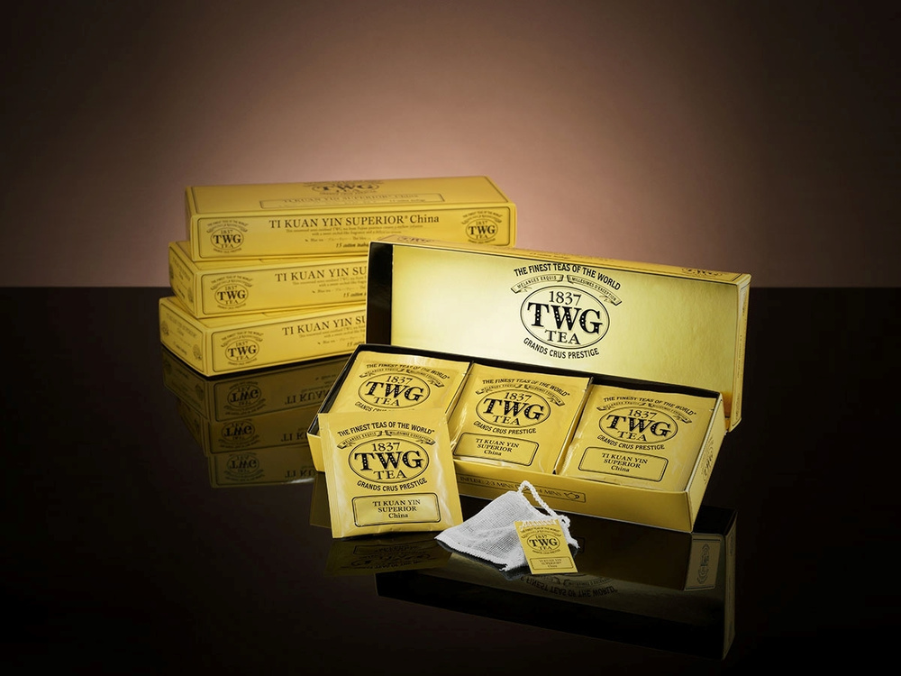 Чай черный в пакетиках TWG Tea Ти Куань Инь Супериор,Ti Kuan Yin Superior Tea, 2.5гр*15шт в подарочной #1