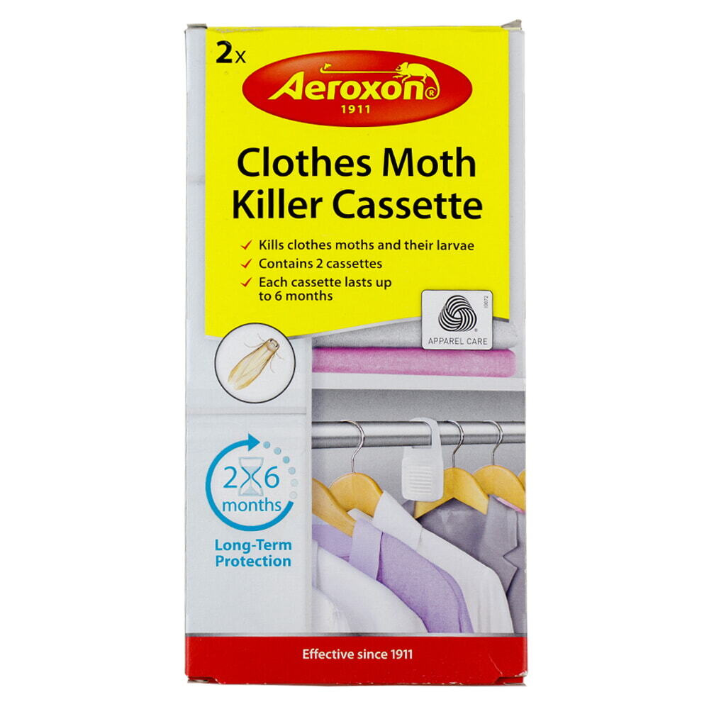 Aeroxon (Аэроксон) Clothes Moth Killer Cassette секции от платяной моли, 2 секции 1 шт  #1