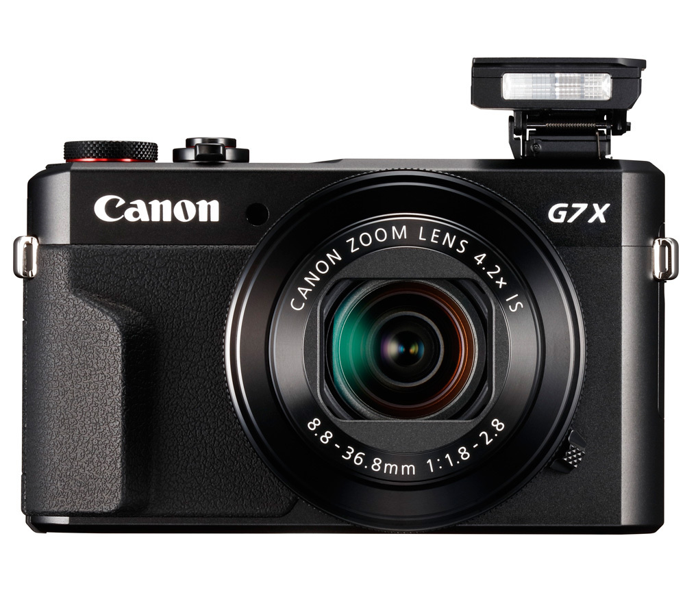Canon Компактный фотоаппарат POWER SHOT G7 X II, черный #1