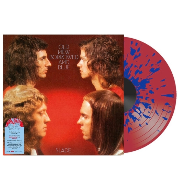 Slade. Old New Borrowed And Blue (LP) Coloured Vinyl. Limited Edition #1