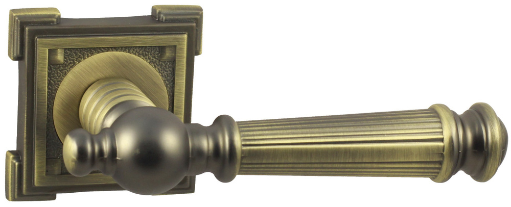 Дверная ручка усиленная тяжёлая Vantage V15M матовая бронза (комплект)  #1
