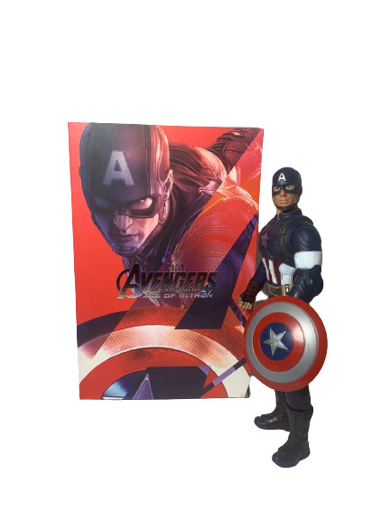 Фигурка Капитан Америка коллекционная 35 СМ / Игрушка Капитан Америка /  #1
