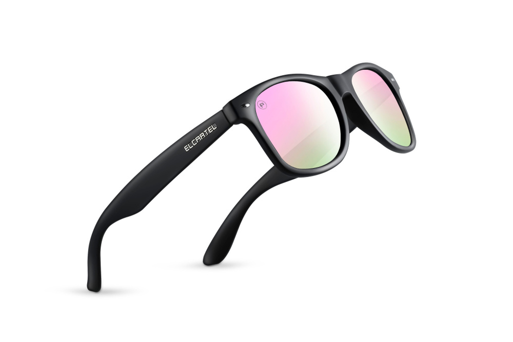 KAR Wayfarer Pink Polarizing filter tech Matte/Очки поляризационные/Очки солнцезащитные женские /очки #1