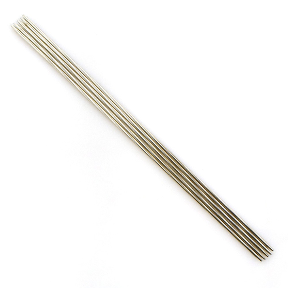 Спицы для вязания Addi чулочные стальные, 2 мм, 20 см 5 шт, арт.150-7/2-20  #1