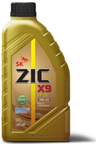 ZIC X9 LS DIESEL 5W-40 Масло моторное, Синтетическое, 1 л #1