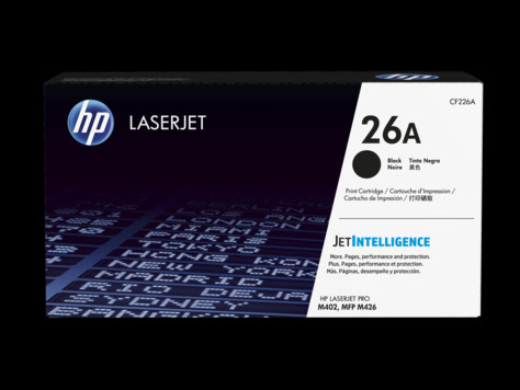 Картридж оригинальный HP 26A (CF226A) Black для принтера HP LaserJet Pro M402d (C5F92A); LaserJet Pro #1