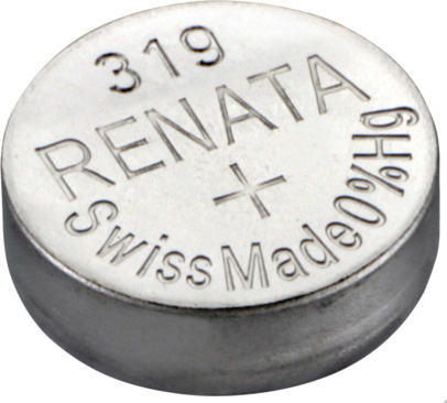 Renata Батарейка 319 (SR64, SR527), Оксид-серебряный тип, 1,55 В, 1 шт #1