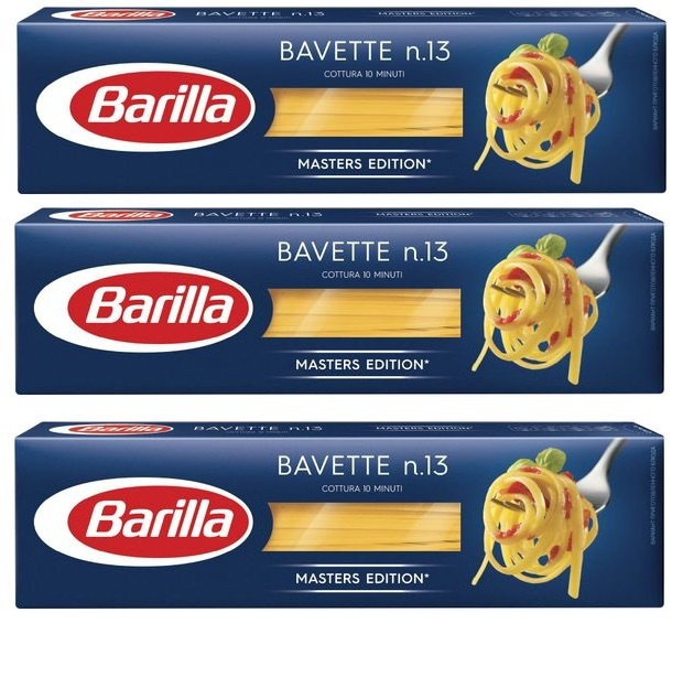 Спагетти Barilla Bavette №13, 450 г, 3 упаковки #1