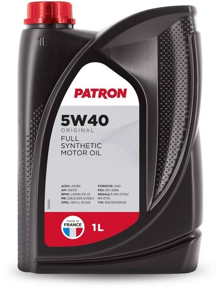 PATRON Original 5W-40 Масло моторное, Синтетическое, 1 л #1