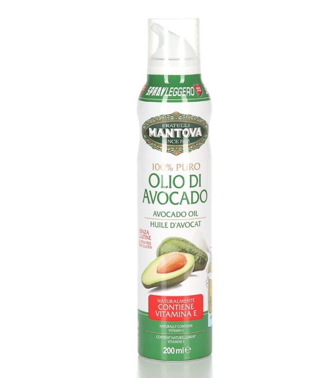 Масло авокадо "Fratelli MANTOVA" первого холодного отжима, 147/200 мл, спрей, Италия Кето  #1
