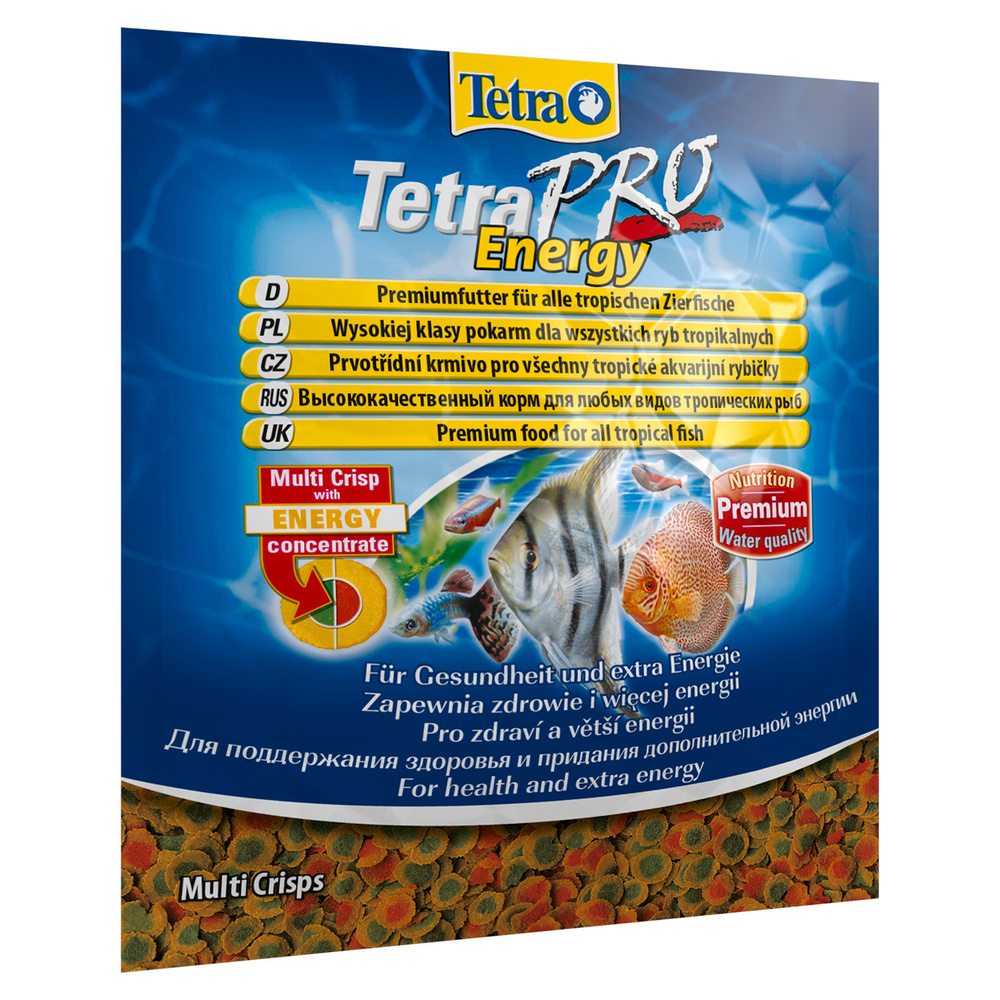 TetraPro Energy Crisps корм-чипсы для всех видов рыб для дополнительной энергии 12 г (sachet)  #1