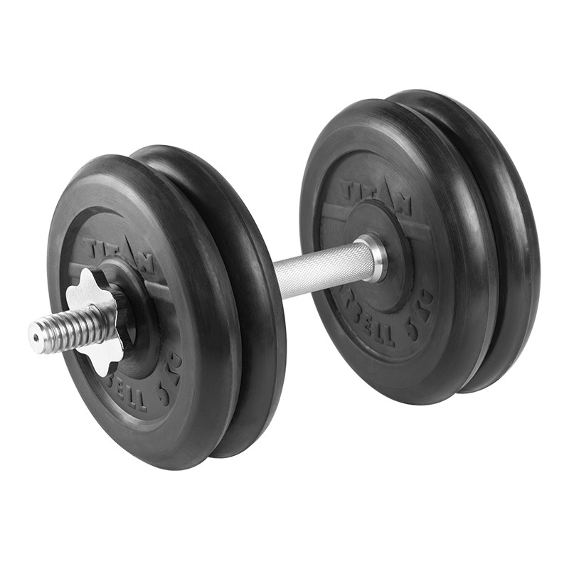 Гантель разборная 22 кг TITAN Barbell - d26, Комплектация №2 с железной ручкой  #1