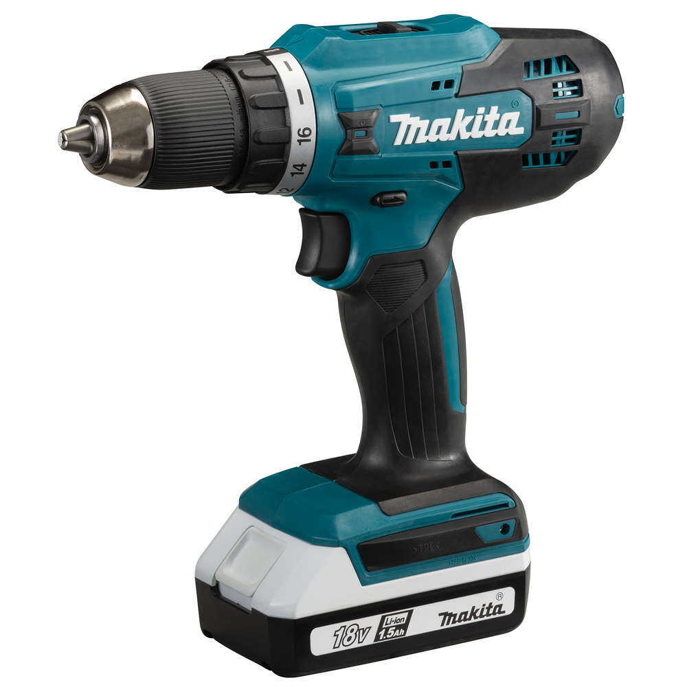 Аккумуляторная дрель-шуруповерт MAKITA DF488DWE #1