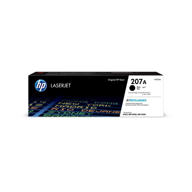 HP Картридж (207A) Color LaserJet Pro M255dw/M255nw/M282nw/M283fdn/M283fdw, оригинал, Черный (black) #1