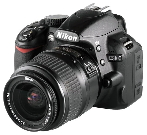 Фотоаппарат Nikon D3100 Kit AF-S DX NIKKOR 18-55mm f/3.5-5.6G #1