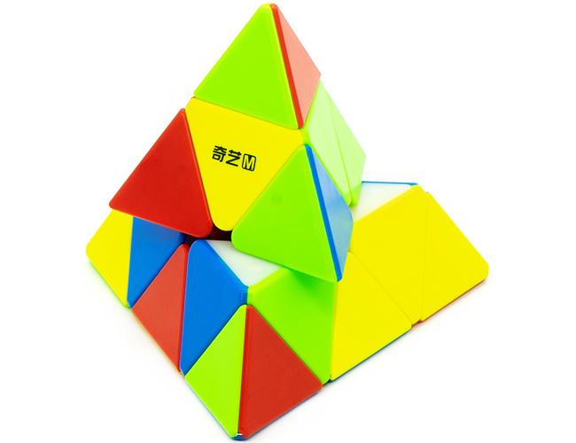 Головоломка Пирамидка Рубика QiYi MoFangGe Pyraminx MS Магнитная / Головоломка для подарка / Цветной #1