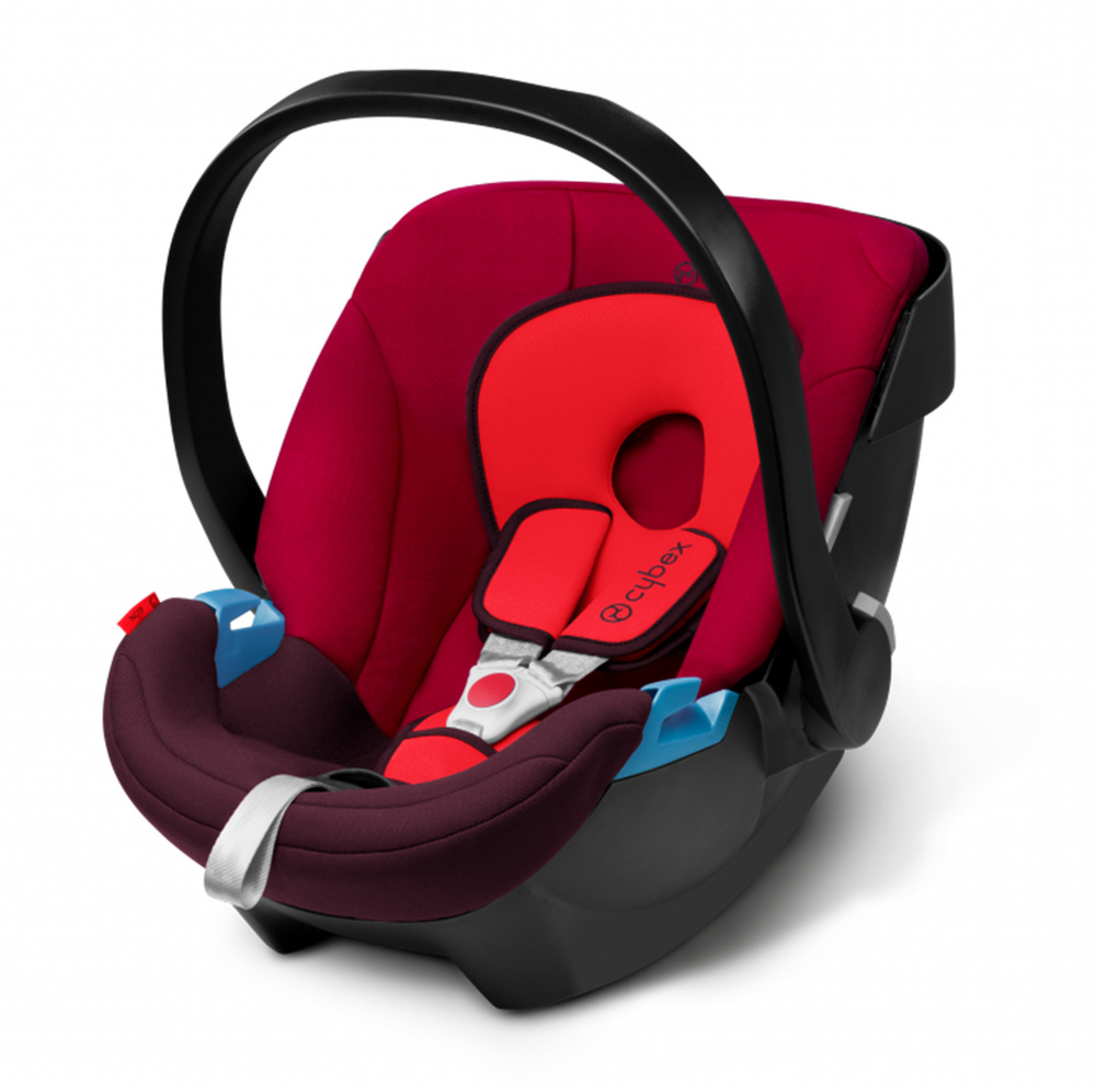 Автокресло для новорожденных Cybex Aton Rumba Red автолюлька переноска для новорожденных 0+  #1