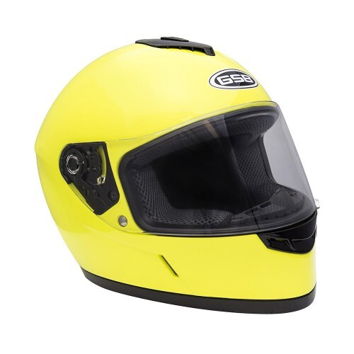 Шлем интеграл GSB G-349, Fluo Yellow #1