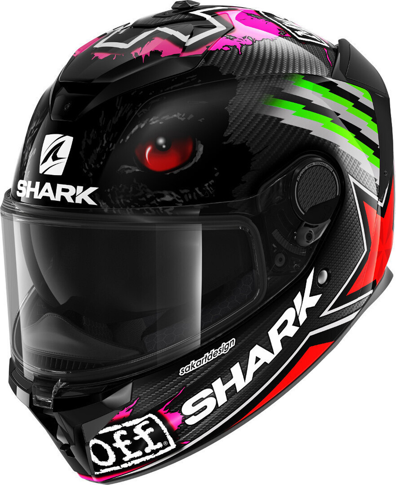 Мотошлем интеграл SHARK SPARTAN GT CARBON REDDING, XL #1