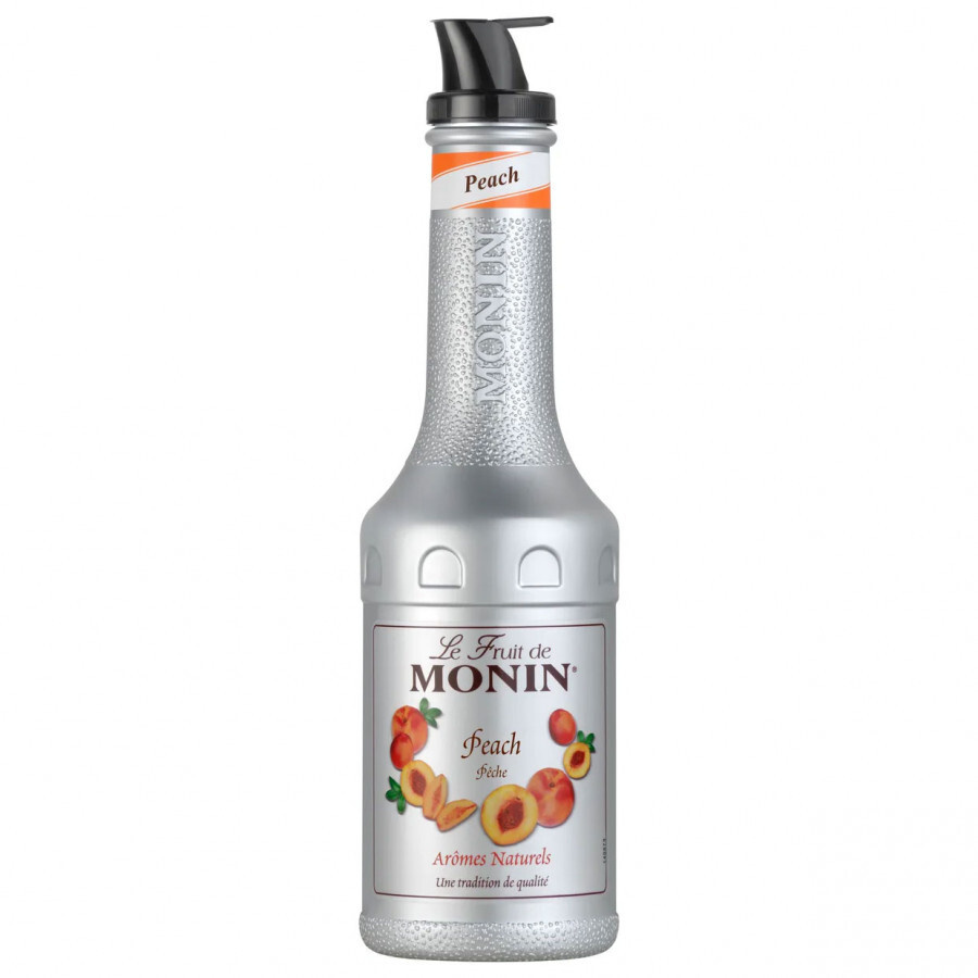 Основа для напитков Monin Peach (пюре, концентрат на фруктовой основе Персик), 1л  #1