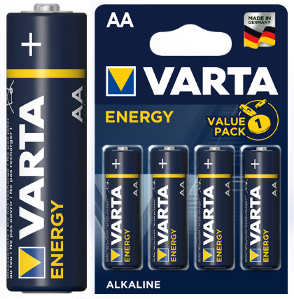 Varta Батарейка AA, Щелочной тип, 1,5 В, 4 шт #1