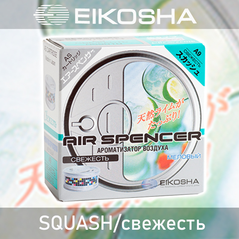 Ароматизатор меловой SPIRIT REFILL - SQUASH/свежесть, EIKOSHA, A-9, 1 шт  #1