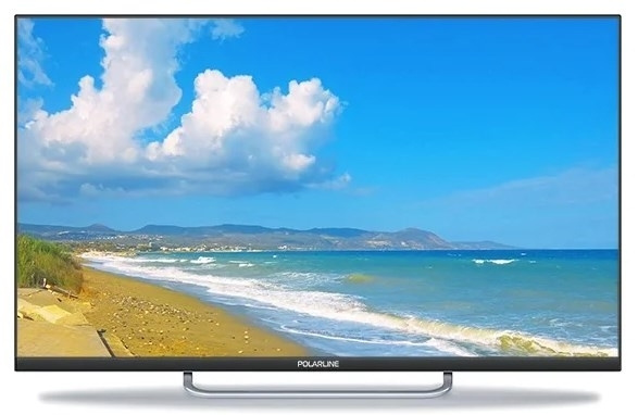 POLARLINE Телевизор 32", черный #1