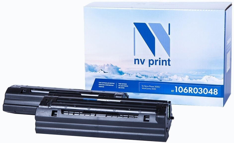 Картридж NV Print совместимый 106R03048 для Xerox Phaser 3020/WorkCentre 3025 черный  #1