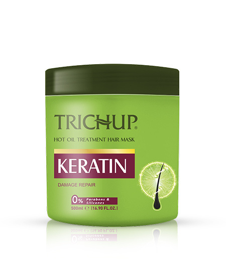 Trichup Hair Mask KERATIN Hot Oil Treatment / Vasu / Тричуп Маска КЕРАТИН, Восстановление поврежденных #1